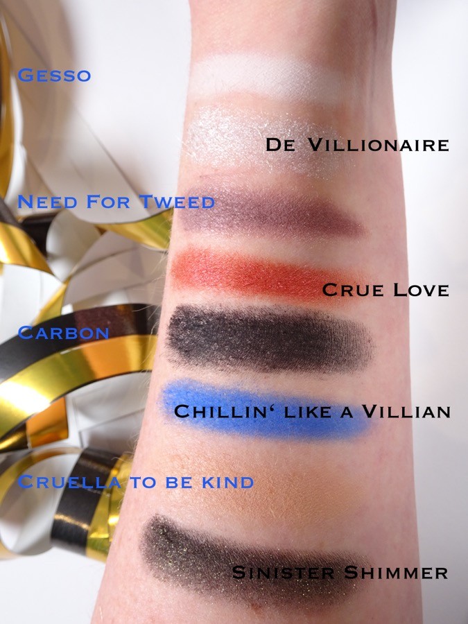 Cruella Swatches
