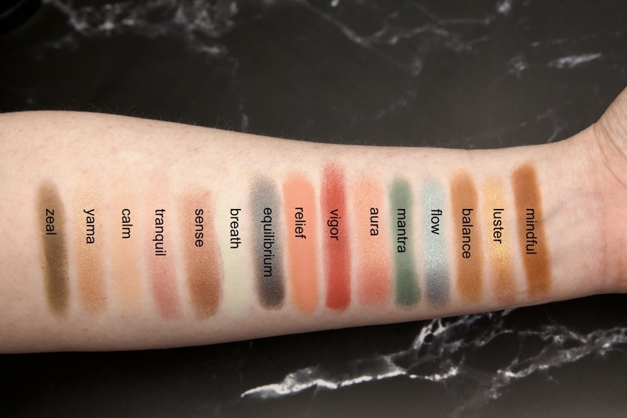 Natasha Denona Zendo Swatches